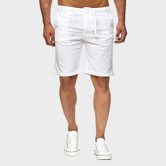 Frank Hardy Linen Summer Vacation Shorts