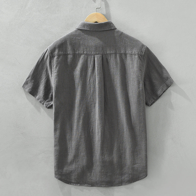 Frank Hardy Minimalist Cotton Linen Shirt