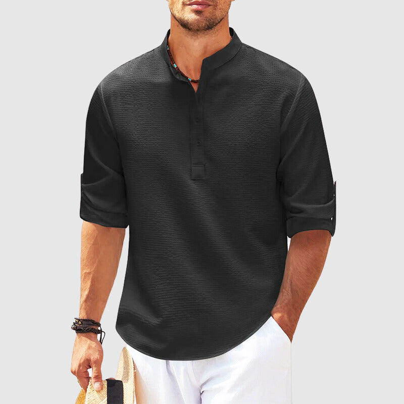 Frank Hardy Signature Henley Shirt