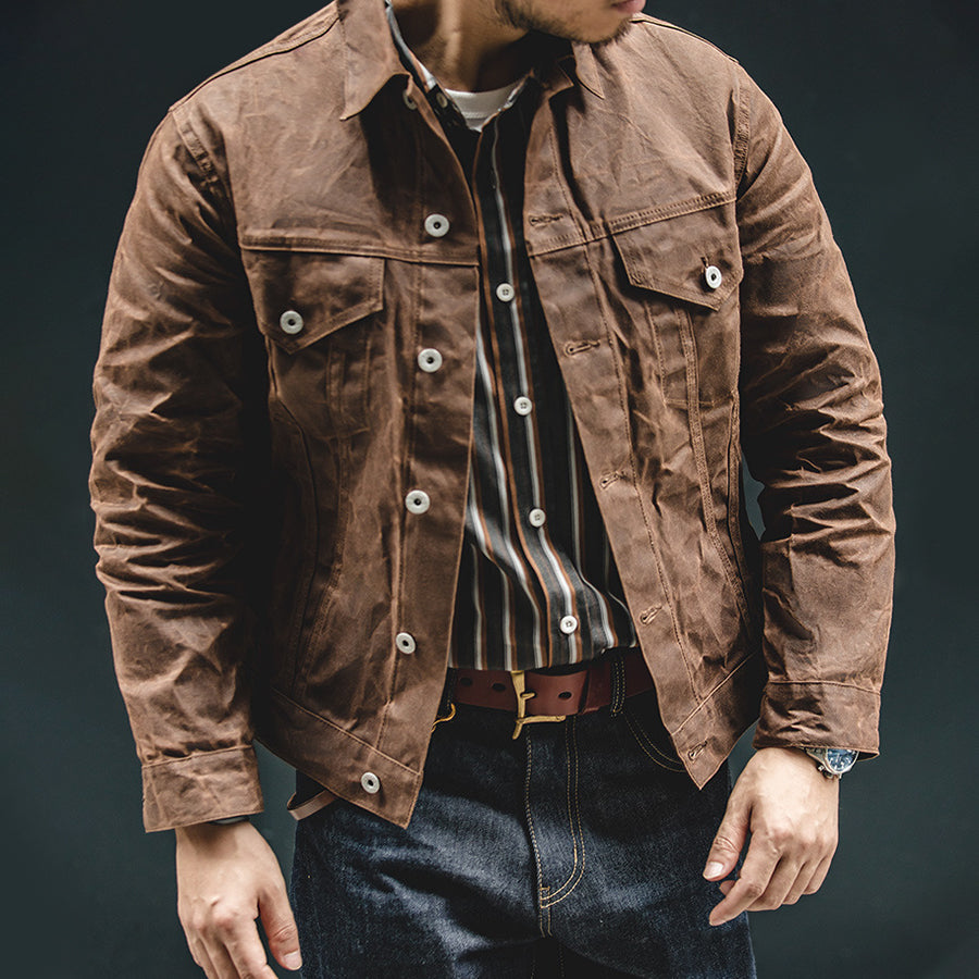 Frank Hardy Tin Cloth Waxed Jacket