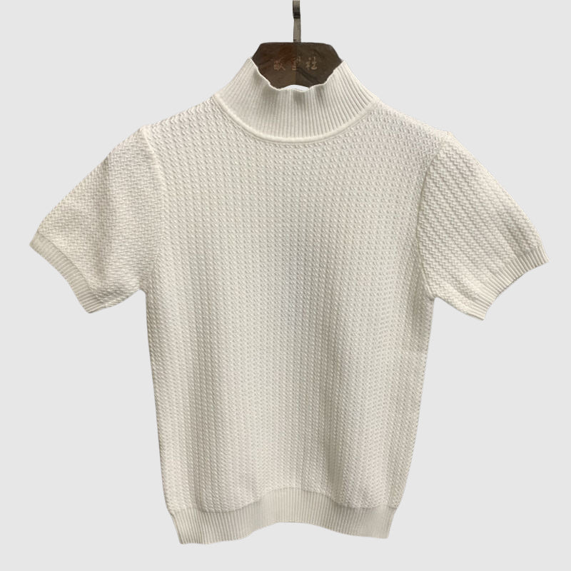 Frank Hardy Turtleneck Short-Sleeve Shirt