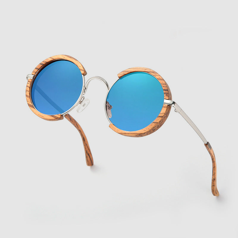 Geneva Zebrano Designer Sunglasses