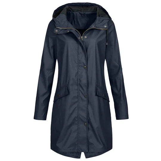 Marloes - waterproof raincoat with hood