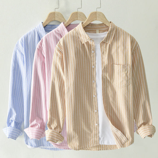 Henri L'Éclatant Acadia Striped Shirt