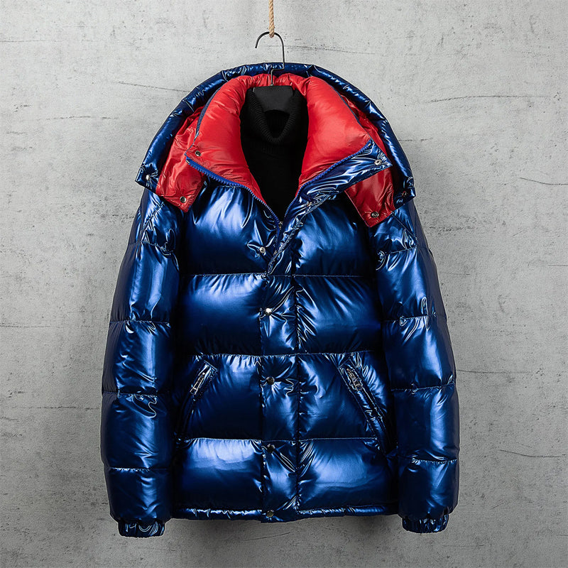 Jason Shiny Puffer Down Jacket