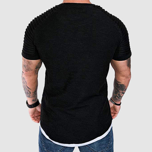 Liberty Solid Color Trendy T-Shirt