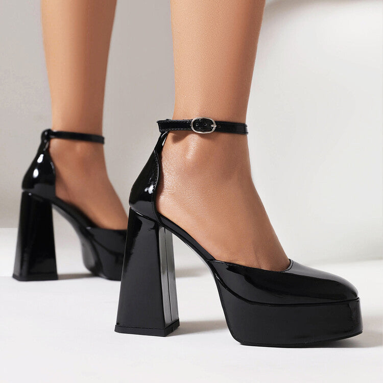 Malin Tassou Broadway Platform Heels