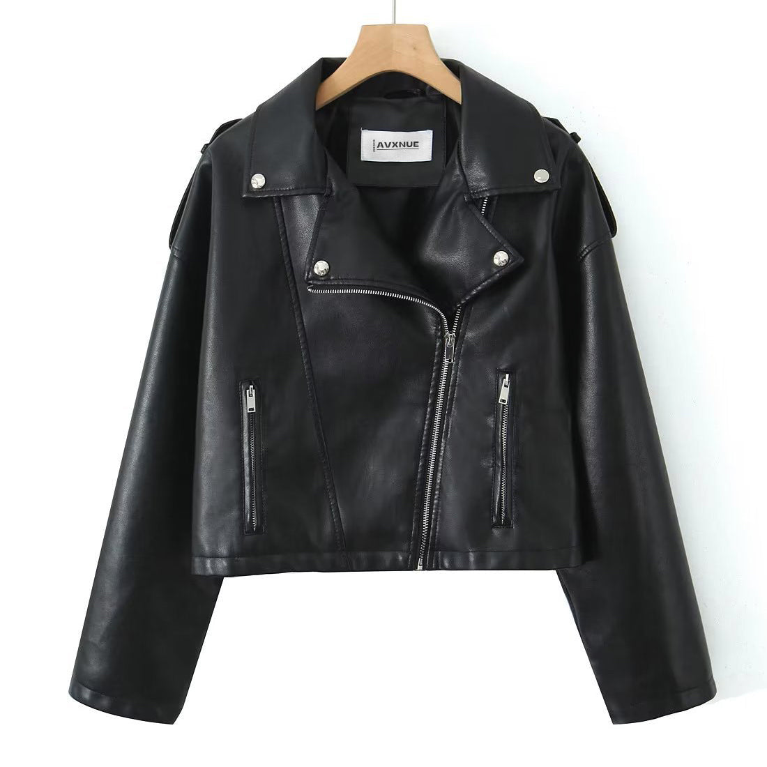 Malin Tassou Cityscape Leather Jacket