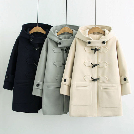 Malin Tassou Hooded Woolen Coat