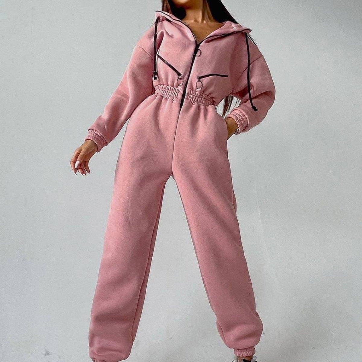 Malin Tassou Hoodie Hug Jumpsuit