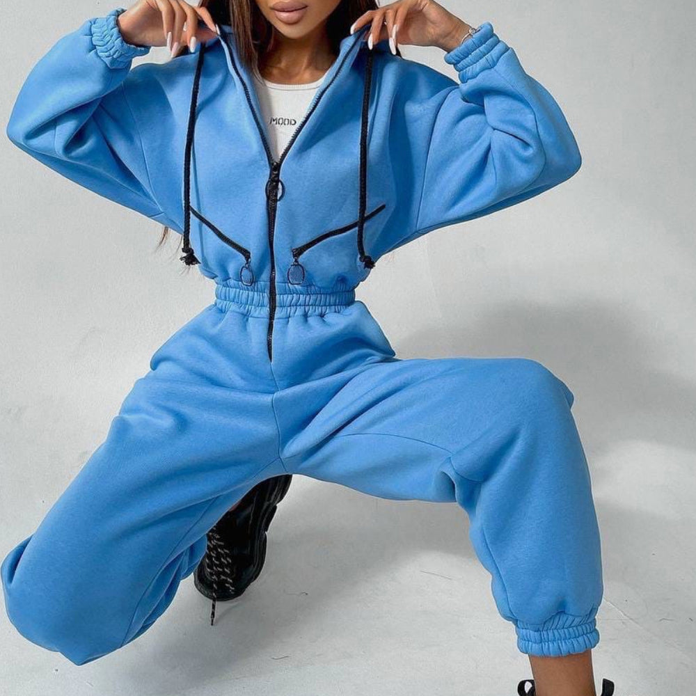 Malin Tassou Hoodie Hug Jumpsuit