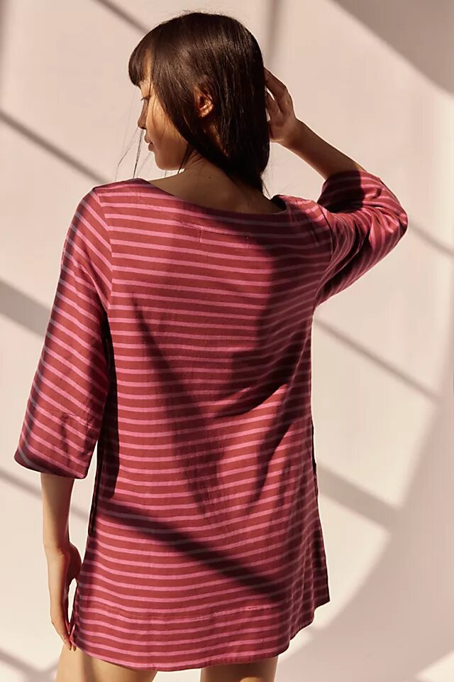 Contrast Striped T-Shirt