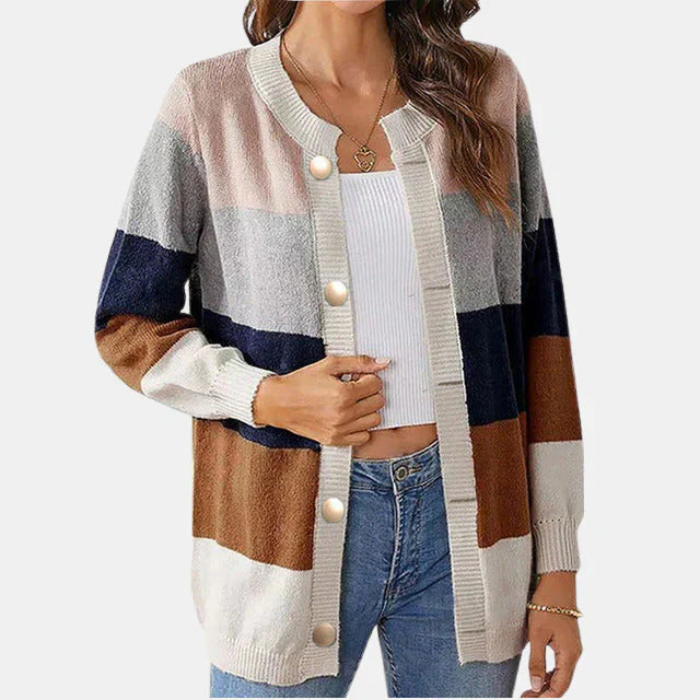 Julia Striped Cardigan