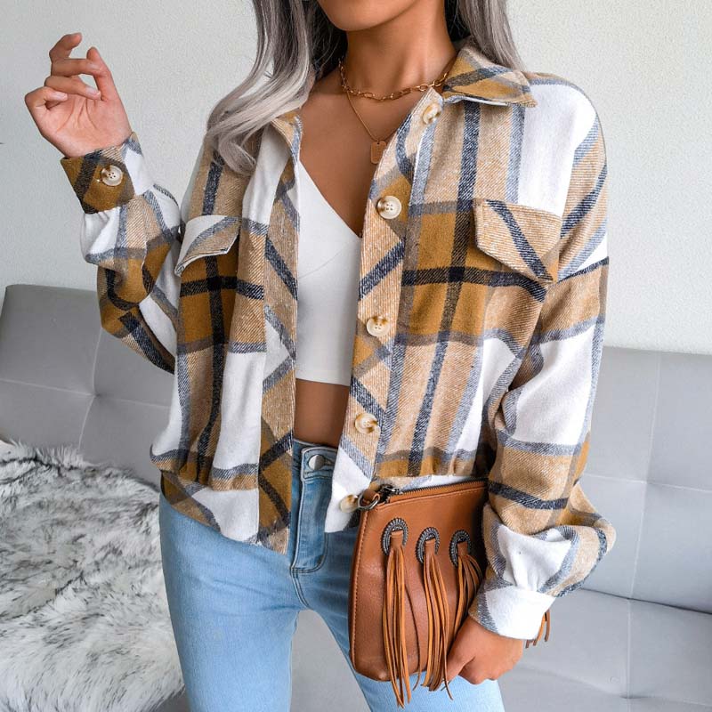 Vintage Plaid Jacket