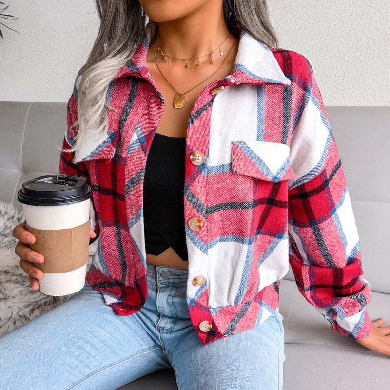 Vintage Plaid Jacket