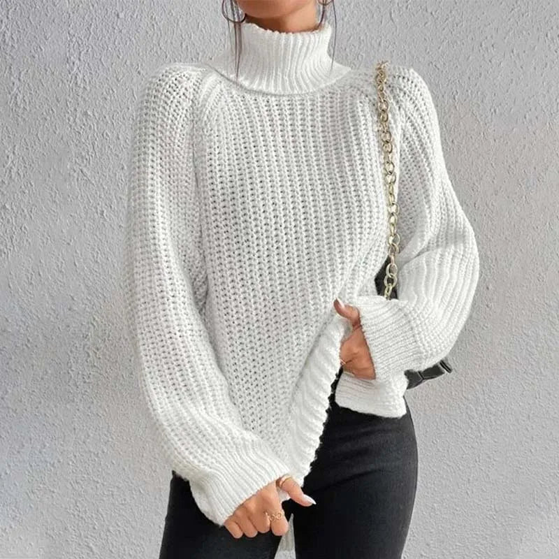 Zoe- Knitted Turtleneck Sweater