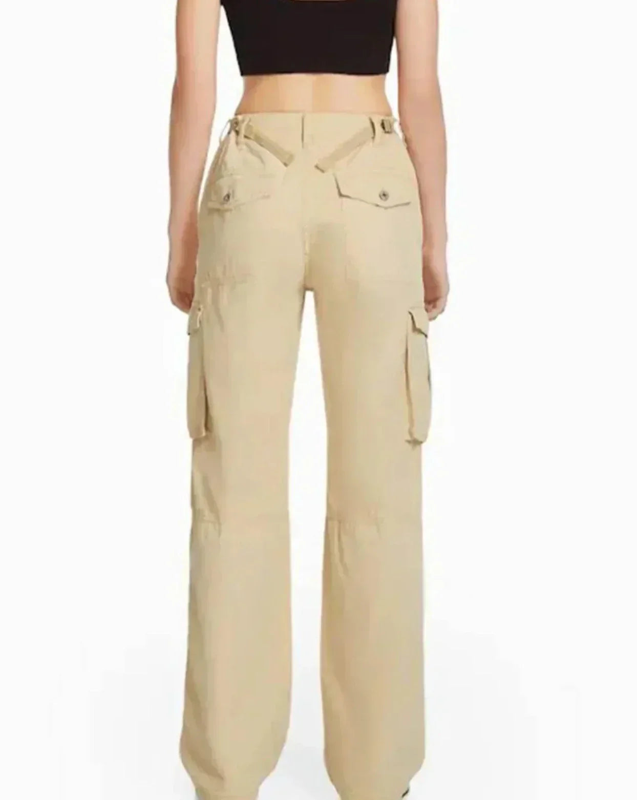 Mila Adjustable Waist Cargo Pants