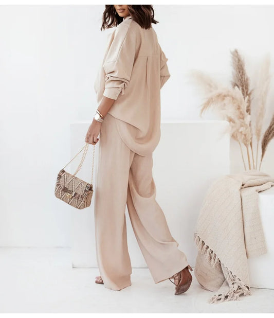 Rory Cozy Linen Two Piece Set