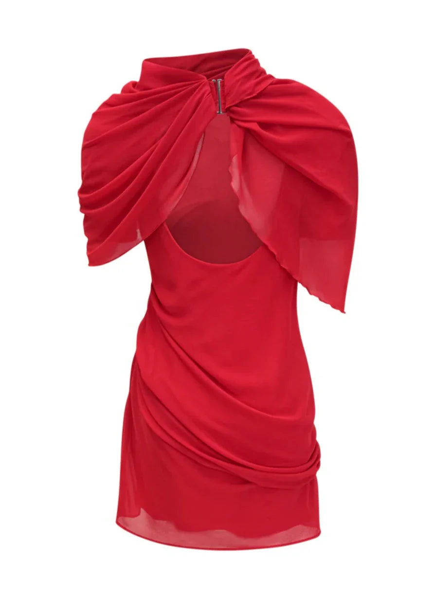 Carmen Dress - Red