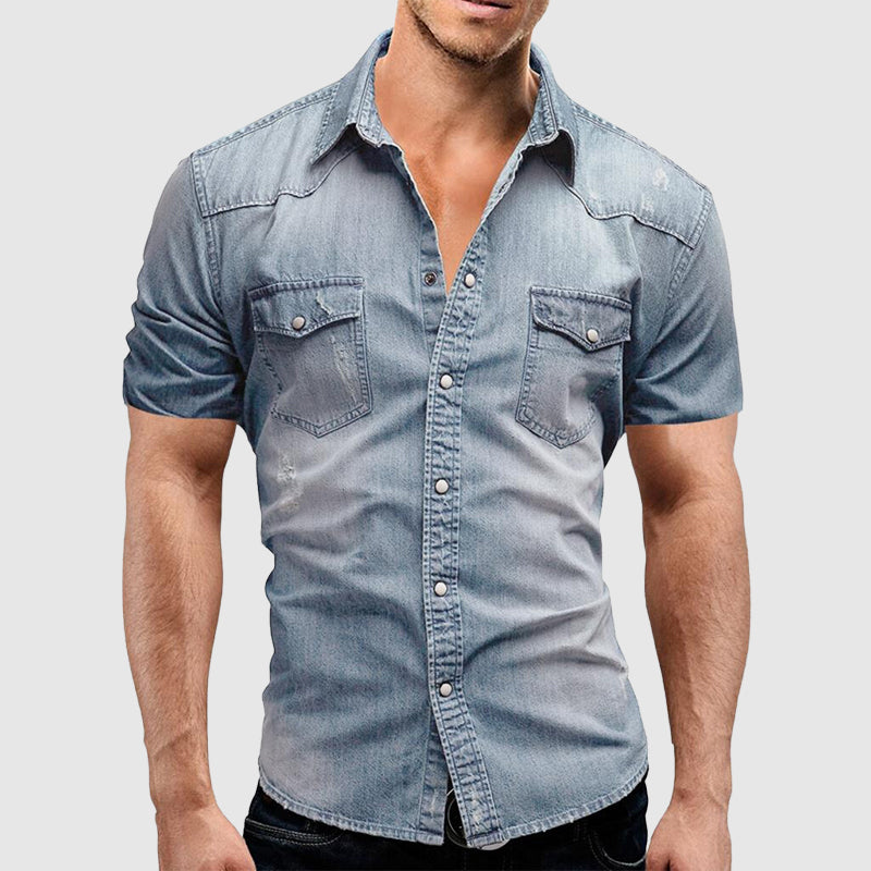 Savage Casual Denim Shirt