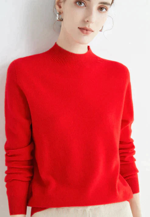 Carol Classic Long Sleeve Sweater