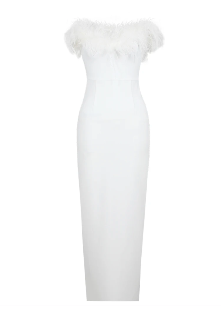 Alessandra Dress - White