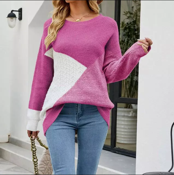 Multicoloured sweatshirt for women - amosena