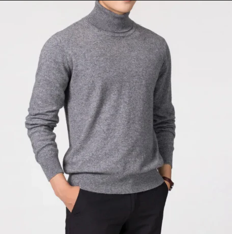 Diepmes | elegant men's turtleneck | classic knitted jumper