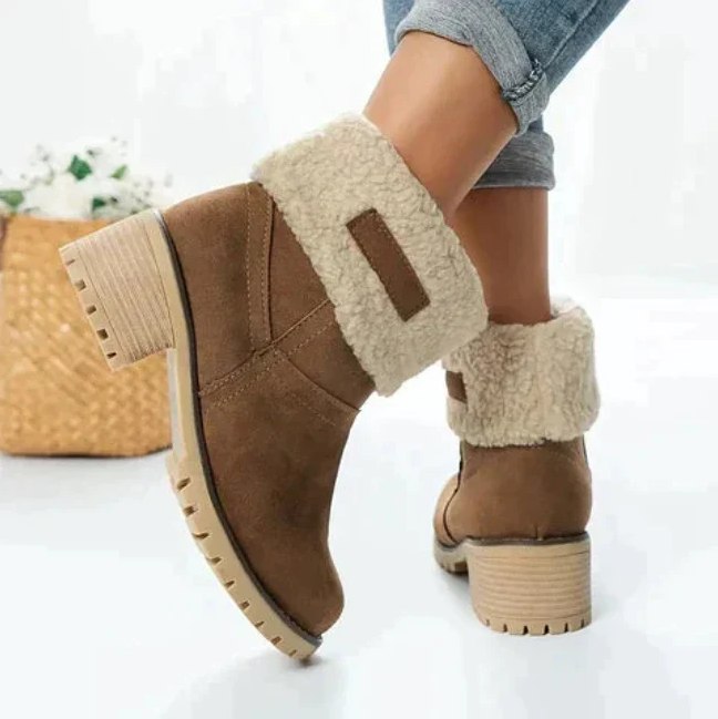 Cressida - folding winter boots for women