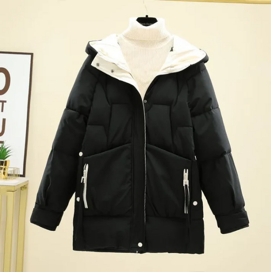 Warm jacket with hood - laurena