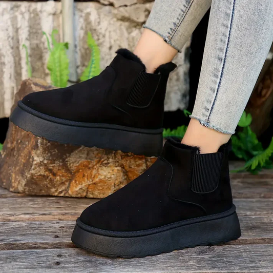 Mieke - comfortable winter platform boots for women