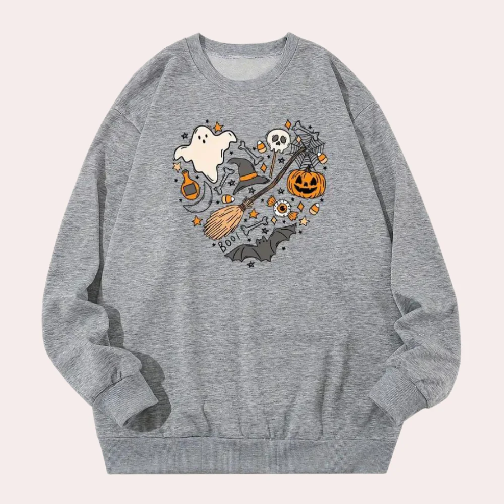 Emese - spuky vibes halloween women's sweatshirt