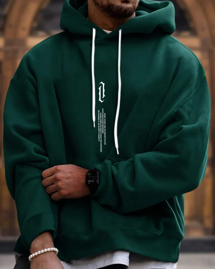 Comfortable and stylish men's hoodie