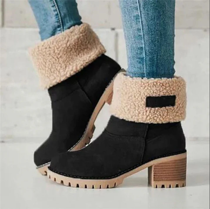 Cressida - folding winter boots for women