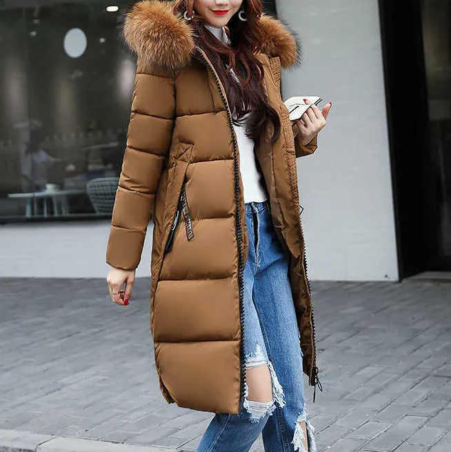 Fuzede | long women's winter coat