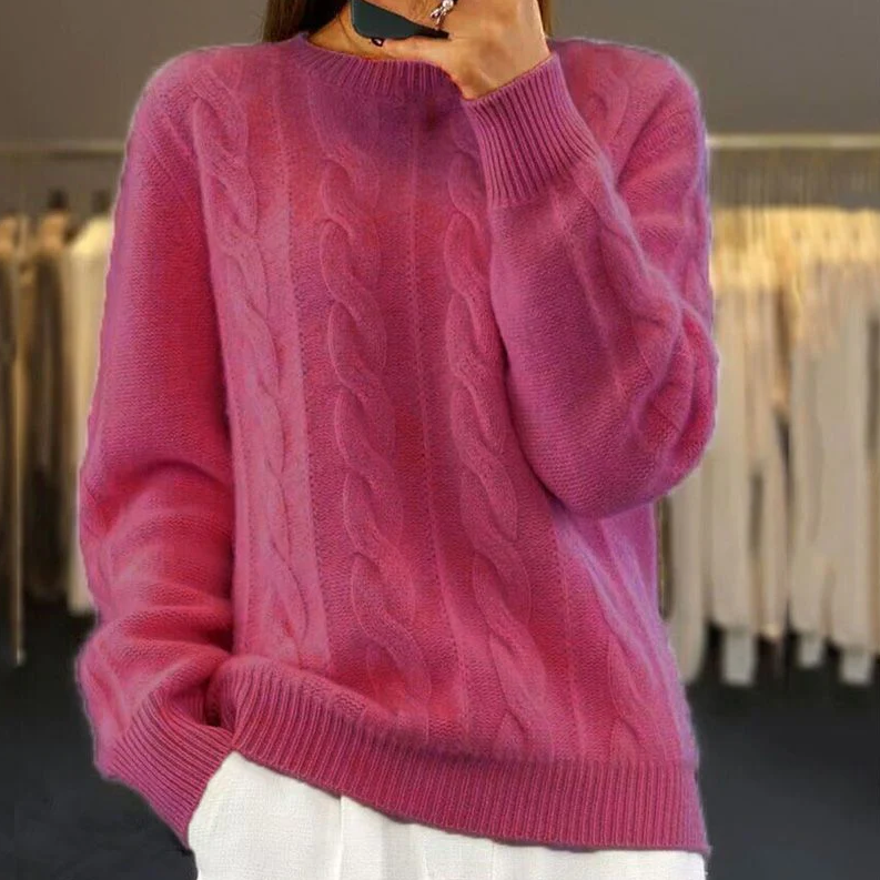 Warm - knitted sweater