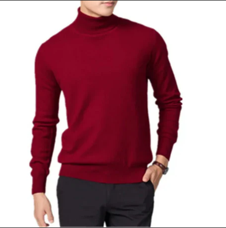 Diepmes | elegant men's turtleneck | classic knitted jumper