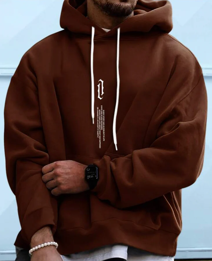 Comfortable and stylish men's hoodie