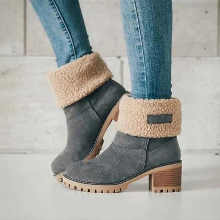 Cressida - folding winter boots for women