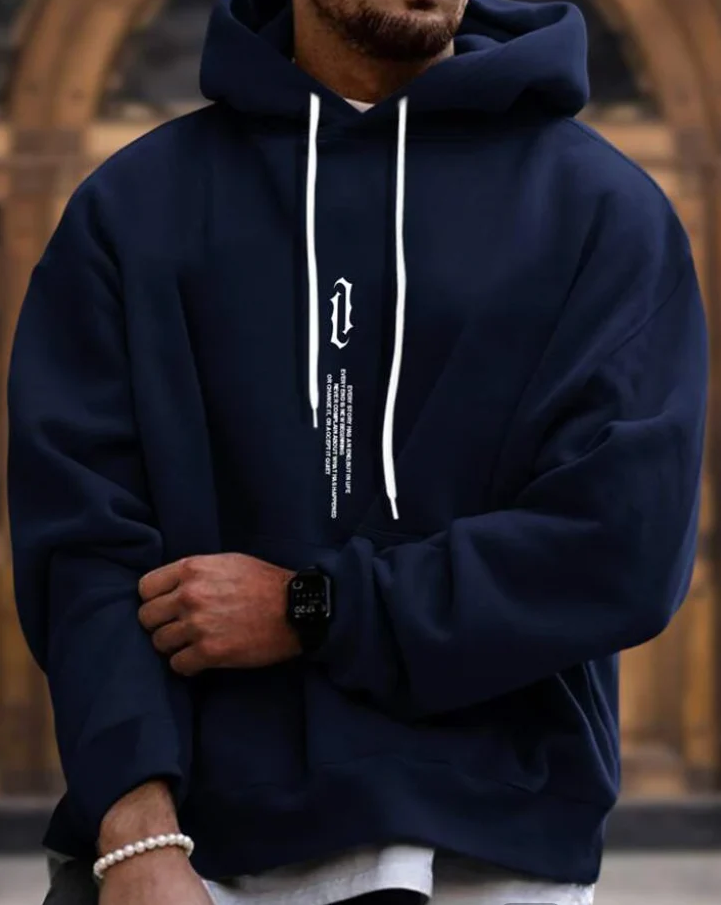 Comfortable and stylish men's hoodie