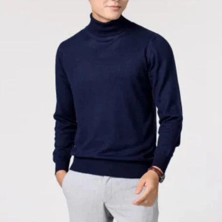 Diepmes | elegant men's turtleneck | classic knitted jumper