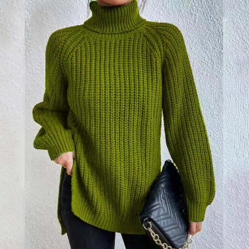 Zoe- Knitted Turtleneck Sweater