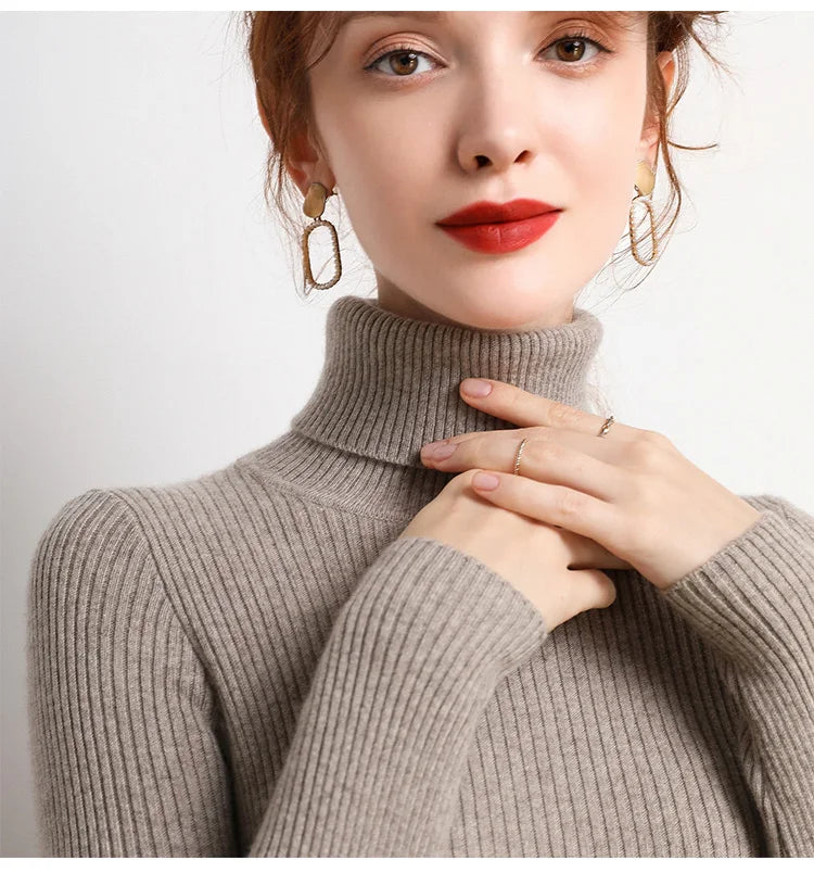 Helen Knitted Turtleneck Sweater