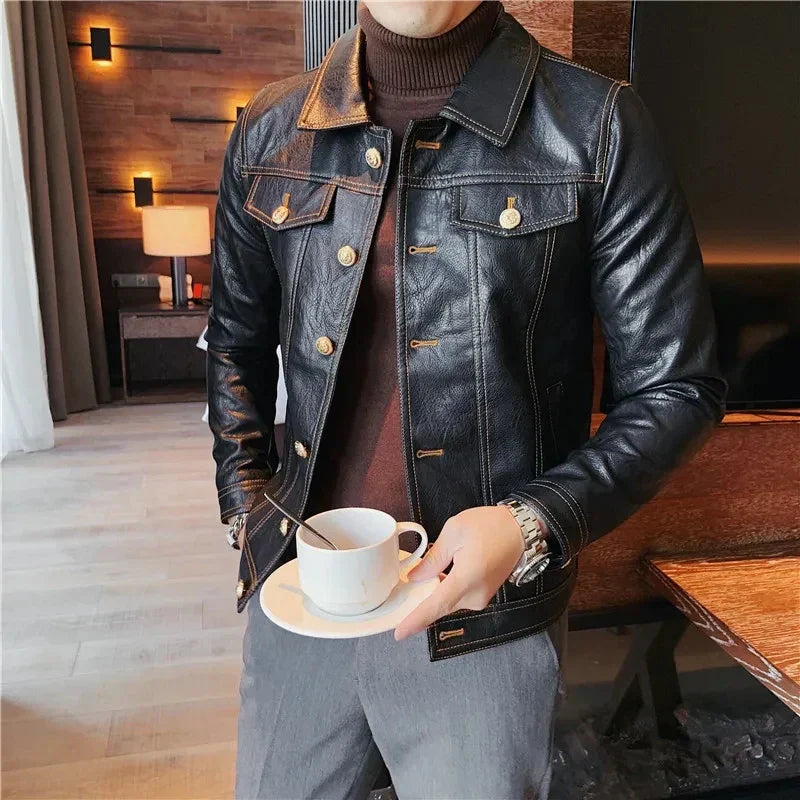 PunkPilot Leather Jacket