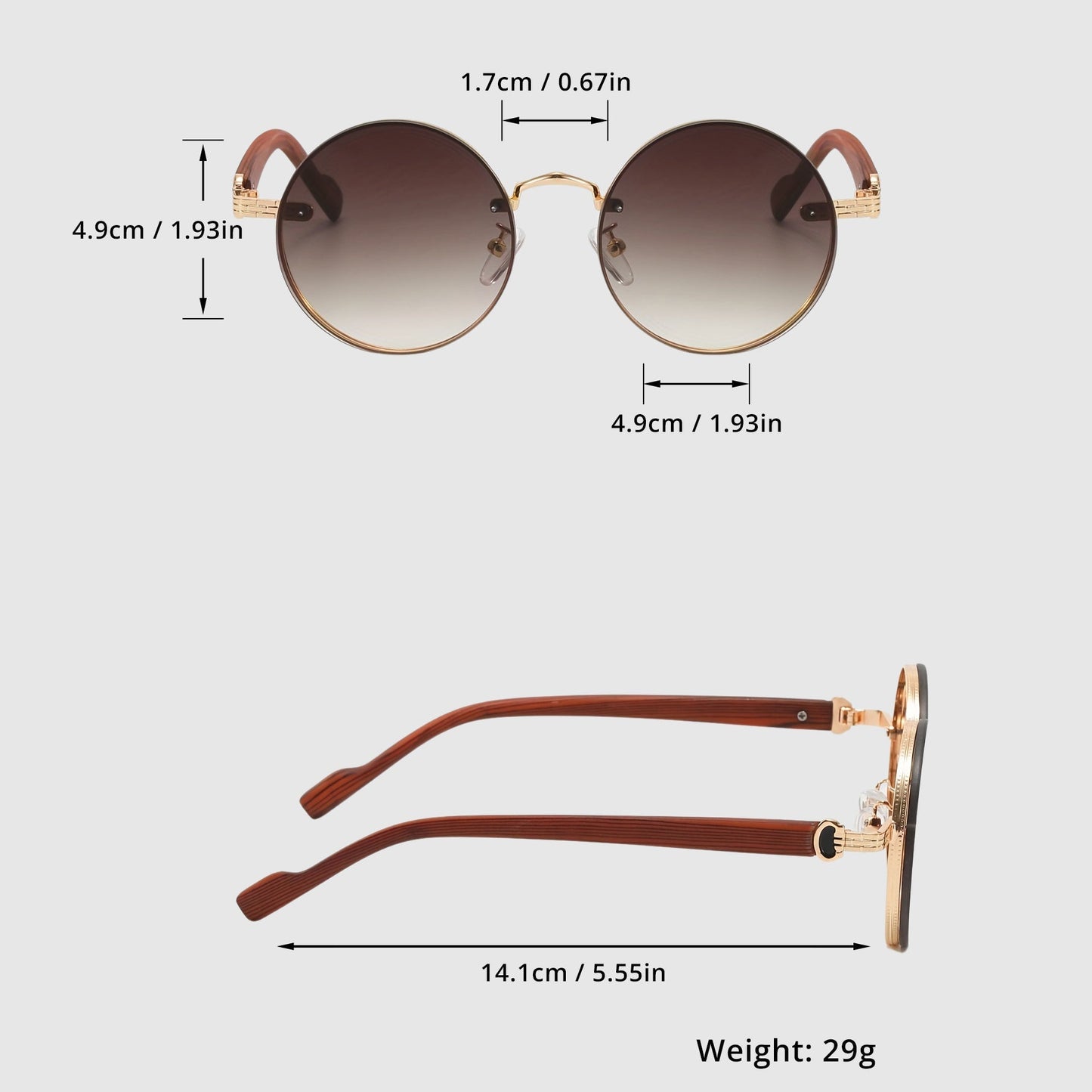 Vintage Fusion Steampunk Sunglasses