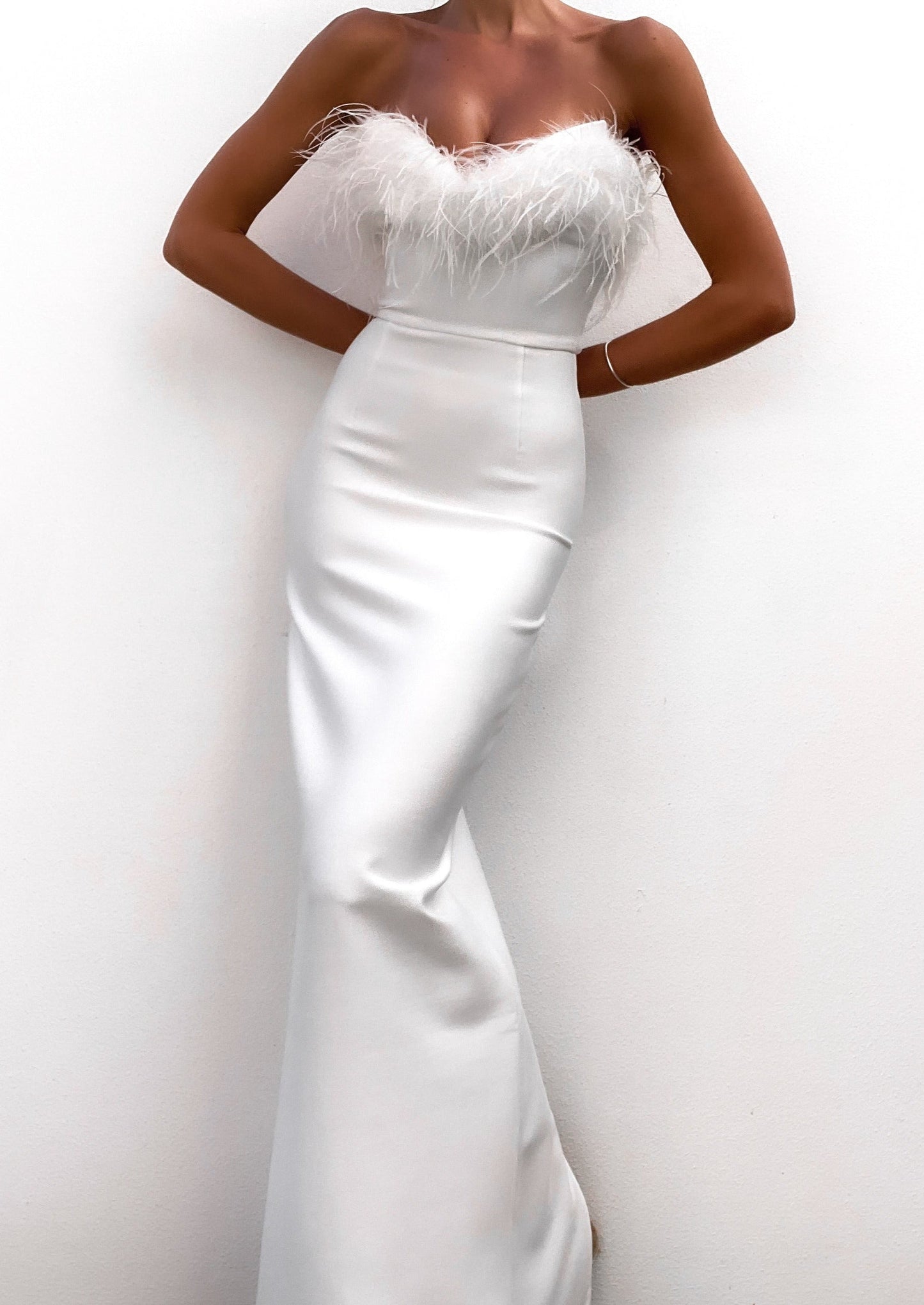 Alessandra Dress - White