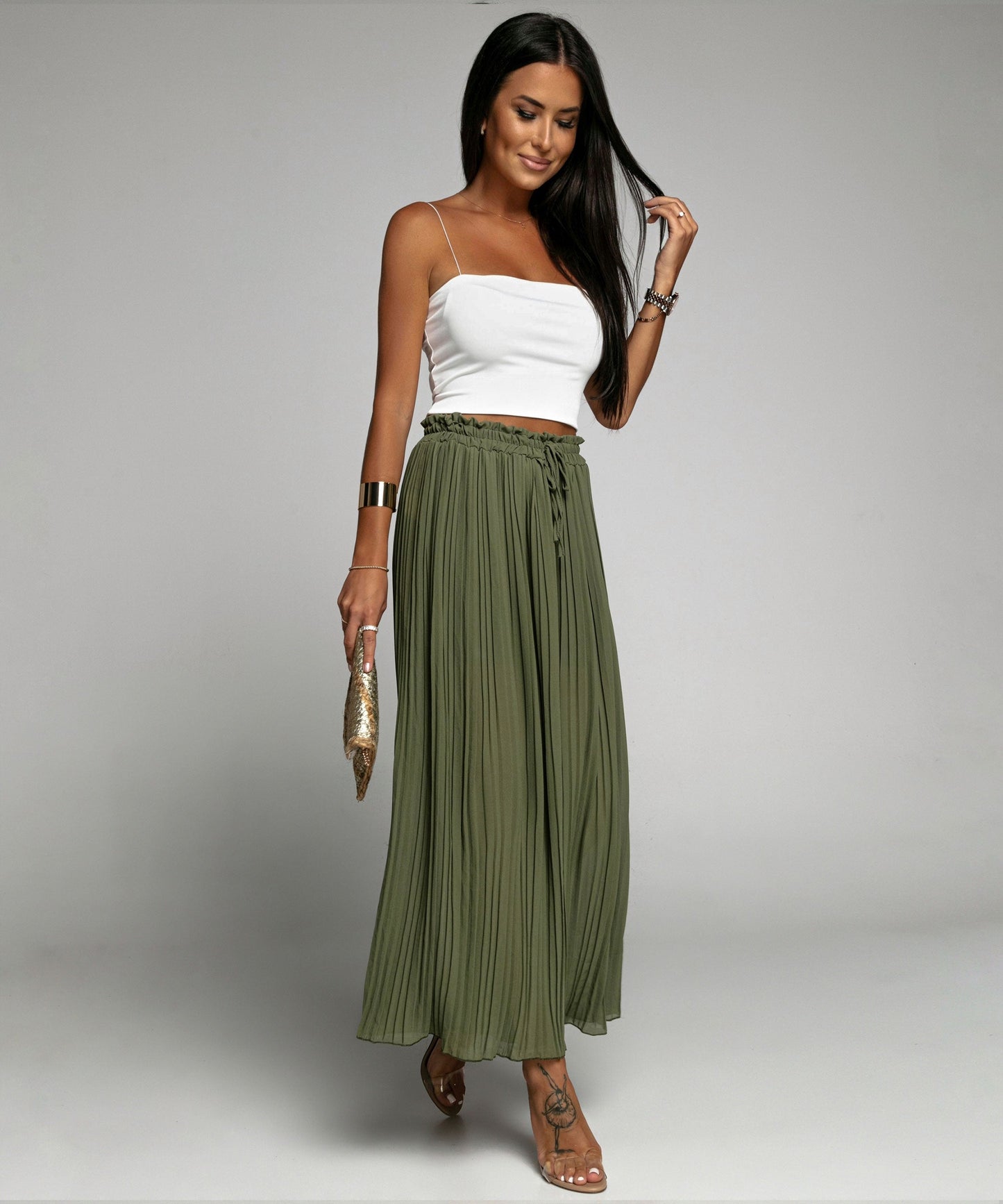 HADLEY PLEATED TROUSERS