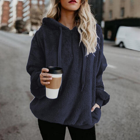 Hilanie | warm downy hoodie