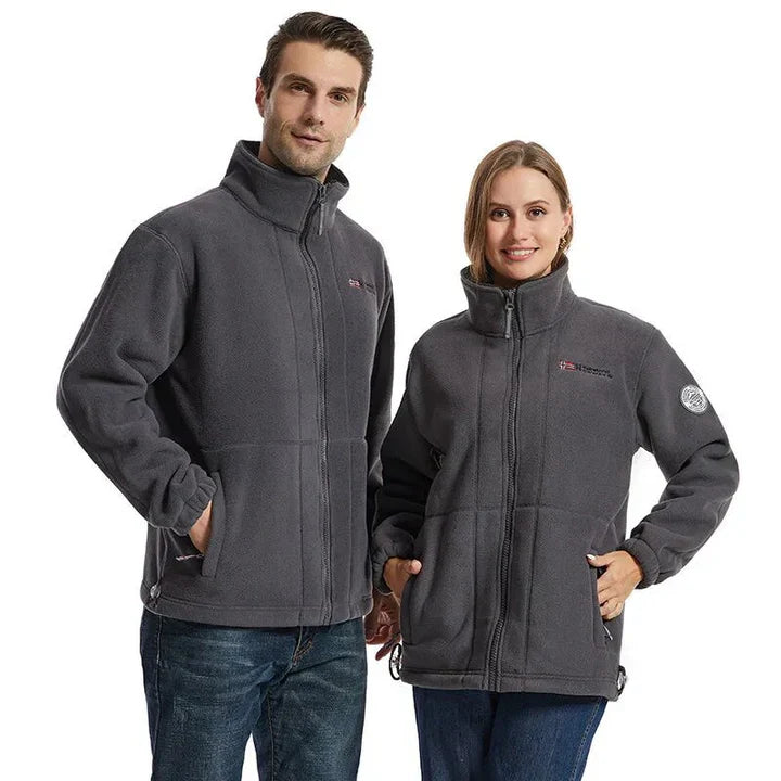 Windproof and comfortable fleece jacket for men