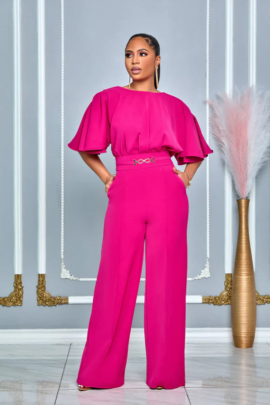 KAMMY KIMINO SLEEVE JUMPSUIT